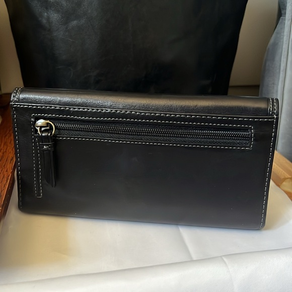 Coach Bleecker Black Leather Set - Shopper, Convertible Duffle, Demi Bag, Wallet - Picture 6 of 15